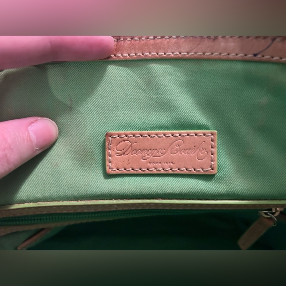 Disney x Dooney & Bourke Character Print Satchel | Leather Trim | Rare Print - Picture 10 of 16